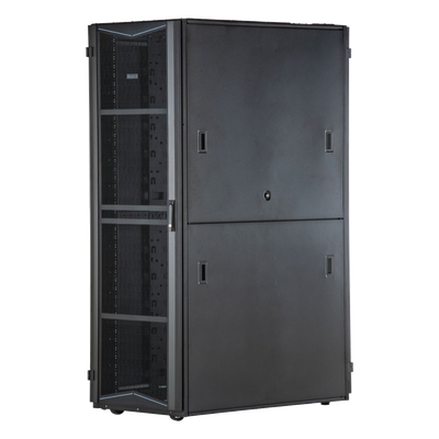 Gabinete para Centros de Datos / 42 UR / 800 mm (2.62 ft) Ancho / 1070 mm (3.51 ft) Profundidad / Acero / Negro