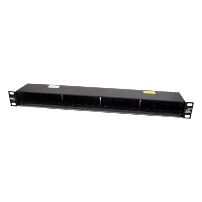 Gabinete de Protección contra Sobretensión / 24 Canales / 10GbE / 20kA por Par / Rack 19" o Pared