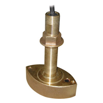 Transductor / Dual 50/200 kHz / 600 W / Thru-Hull / Cable 10 m (32.8 ft) / Bronce / 2.5 kg