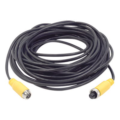 Cable Extensor para Videovigilancia Móvil / 3 m (9.8 ft) / Conector Aviación 6 Pines / Transmisión Triple / Uso Vehicular