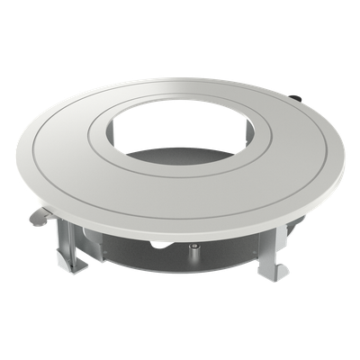 Montaje de plafón / Metal y plástico / Ø 256.1 mm (10.08') / Carga máx. 4.5 kg (9.92 lb) / Blanco