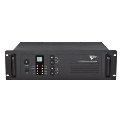 Repetidor UHF / 450-490 MHz / 40W / DMR TDMA / 100 Canales / Doble Slot
