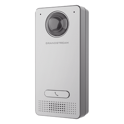 Video Portero IP / Cámara Hemisférica 180° / SIP/VoIP Bidireccional / 2 Relevadores / IK10 / IP66 / PoE