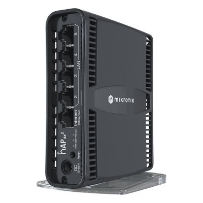 Router Wi-Fi 6 / 5 Puertos Gigabit / PoE In/Out / 160 mW / CPU 4 Núcleos / 1 GB RAM