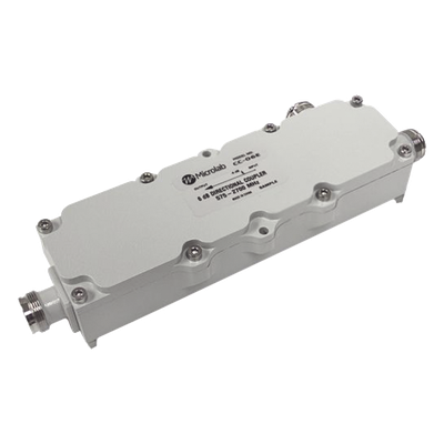 Acoplador direccional / 8dB / 575-2700MHz / 300W AVG / -161 dBc PIM / 4.3-10 IP67