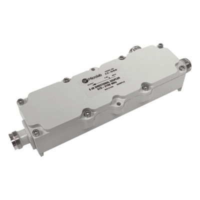 Acoplador direccional / 13 dB / 575-2700 MHz / 300 W / IP67 / 161 dBc / 4.3-10