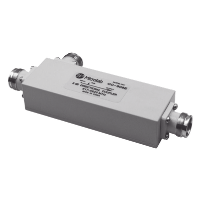 Acoplador direccional / 8 dB / 617-5925 MHz / 300 W promedio / 1 kW pico / PIM -161 dBc / 4.3-10 IP67