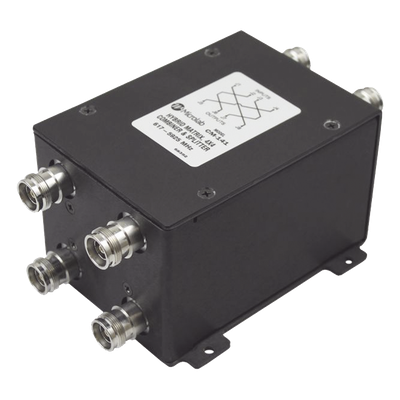 Combinador híbrido / 4x4 / 617-5925 MHz / 100W / -161 dBc / 4.3-10 / IP67 / 2.3 kg / 5.1 lb