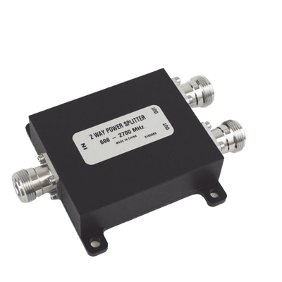 Divisor de Potencia / 2 Vías / 694-2700 MHz / 50W / PIM -154 dBc / IP67 / 2.28-8.86 pies