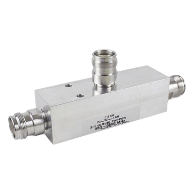 Separador RF / 3:1 Tap / 4.8 dB / 350-5930 MHz / 500 W / -161 dBc PIM / 4.3-10 IP67 / 380 g