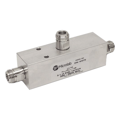 Separador RF / 8 dB / 350-5930 MHz / 500 W / PIM -161 dBc / IP67 / Conectores 4.3-10