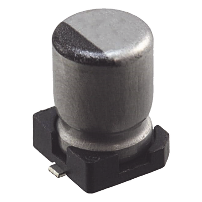 Capacitor Electrolítico SMD / 10 µF / 35 VCC / Tolerancia ±20% / 5 x 6.1 mm / AEC-Q200
