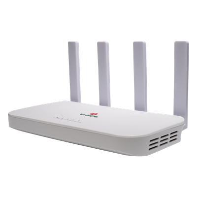 ONU DualMode / Wi-Fi 6 / 4 Puertos Gigabit / 1 Puerto FXS / 1 Puerto PON SC/UPC / USB / 0.82 × 0.48 × 0.12 pies