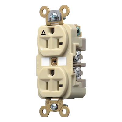 Contacto Dúplex Industrial / 20 A / 125 V / 2 Polos 3 Hilos / NEMA 5-20R / 0.66 ft Cable