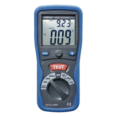 Terrómetro Digital / 3 Hilos / CAT III 1000 V / Muestreo 2.5 veces/s / Retroiluminación