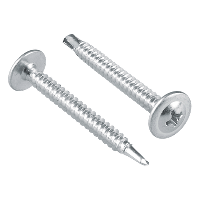 Tornillo Autoperforante / Cabeza Truss / #8 x 1 1/4" / Acero Galvanizado / Paquete 100 Piezas