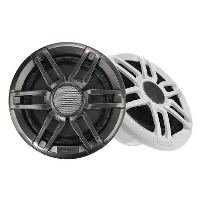 Altavoces marinos coaxiales / 6.5" (6.97" x 3.19") / 200W pico / 50W RMS / IP65 / 4 ohmios / 91 dB