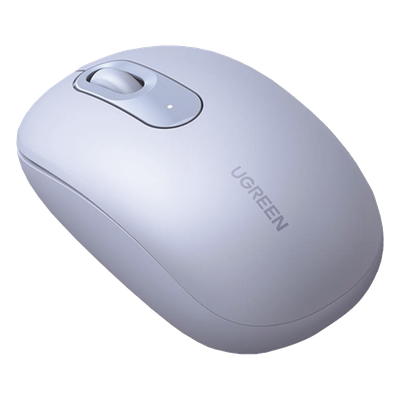 Mouse Inalámbrico / 2.4 GHz / 800-2400 DPI / Alcance 10 m (32.8 ft) / 3 Botones Silenciosos / Ergonómico / Dusty Blue