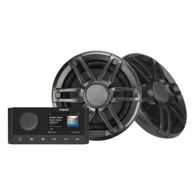 Estéreo Marino / Pantalla LCD 2.7" / 2 Zonas de Audio / Bluetooth 10 m (32.8 ft) / IPX6 e IPX7 / Amplificador Clase D 200W