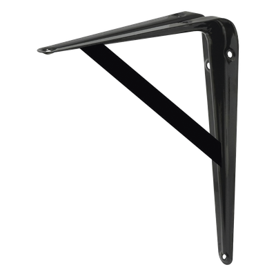 Ménsula de Acero Reforzado / 13 x 20 pulgadas (33 x 50.8 cm) / Espesor 3.8 mm / Capacidad 250 kg / 6 Puntos de Sujeción / Pintura Electrostática