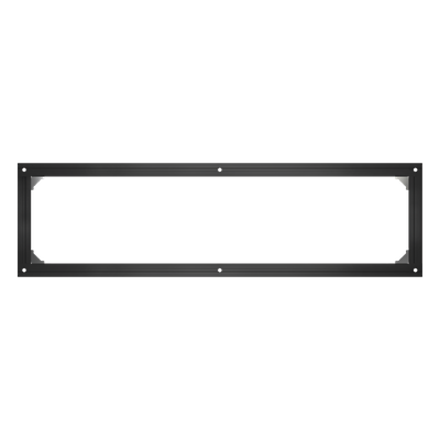 Montaje de Pared para 2 Paneles LED / Aluminio / Interior / Diseño 1x2 / 4 kg / Compatible MWF, GWF, CWF, ZWDB