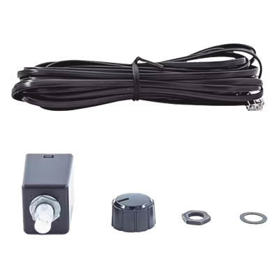 Cable de volumen remoto de subwoofer / 6 m (19.7 ft) / Conectores seguros / Ajuste en tiempo real