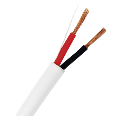 Cable para Bocina / 2x12 AWG / Libre de Oxígeno / 152 m (500 ft) / CL2 / 300V / Blanco