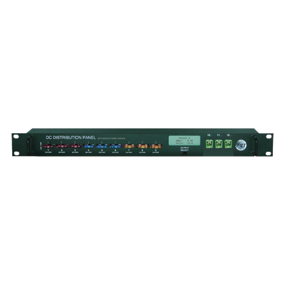 Panel de Energía IP Administrable / 12 Salidas Controlables / 180 A / 12-30 Vcc / Watchdog por Ping IP / Rack 1U 19"