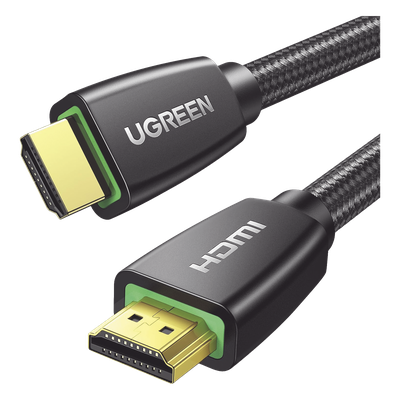 Cable HDMI 2.0 de Nylon Trenzado / 10 Metros (32.81 Pies) / 4K@60Hz / HDR / 3D / HEC (Canal Ethernet HDMI) / ARC (Canal de Retorno de Audio) / Color Profundo de 48 Bits / Audio de 32 Canales / HDCP 2.2 / Audio DTS: X / 18 Gbps / Blindaje de 4 Capas