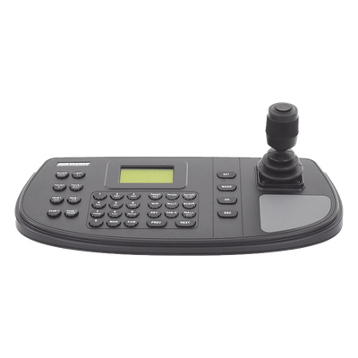 Controlador PTZ IP/Analógico / RS-485 1200 m (3937 ft) / Pantalla 128x64 / 16 Usuarios / 4.5W / Interior