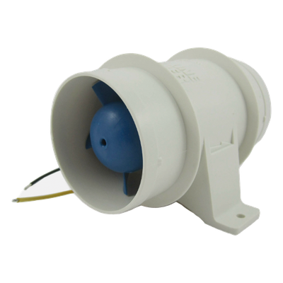 Soplador de aire / 3 pulg (76 mm) / 135 CFM / 13.6 VCC / 2.9 A / Cuerpo niquelado anticorrosión