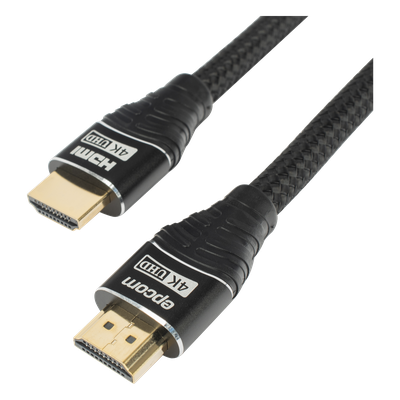 Cable HDMI / 5m (16.40 ft) / 18Gbps / 4K@60Hz / HDMI 2.0 / Conectores Oro 24K / Redondo / 28AWG