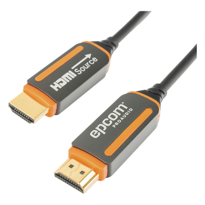 Cable HDMI de Fibra Óptica / 20m (65.62 pies) / 4K@60Hz / 18Gbps / HDCP 2.2 / Ultra Delgado 4.5mm