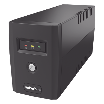 UPS / 600 VA / 360 W / Línea Interactiva / AVR / 6 Salidas NEMA 5-15R (4 Respaldadas) / Onda Senoidal Simulada