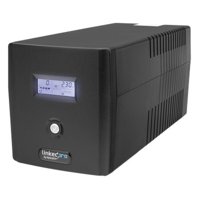 UPS Línea Interactiva / 1200 VA / 720 W / Pantalla LCD / 6 Salidas NEMA 5-15R / AVR Boost/Buck / Protección RJ45