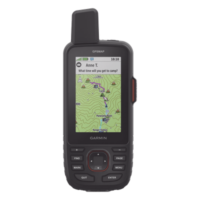 Navegador GPS Outdoor / Pantalla TFT Transflectiva 3" / Resolución 240 x 400 Píxeles / Autonomía 840 Horas / IPX7 / MIL-STD-810 / Brújula 3 Ejes / 16 GB Memoria Interna