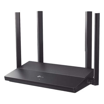 Router WiFi 6 AX / 1500 Mbps / 4 Antenas Beamforming / 3 LAN + 1 WAN Gigabit / WPA3 / EasyMesh