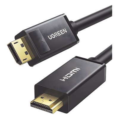 Cable DisplayPort a HDMI / 5 m (16.40 ft) / 4K@60Hz / 2K@144Hz / DP 1.2 / 28AWG / Unidireccional