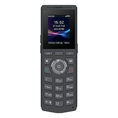 Teléfono DECT Inalámbrico / Pantalla a Color / Bluetooth 5.0 / 4 Cuentas SIP / Resistente a Caídas de 1.8 m (5.9 ft) / Batería 1900 mAh
