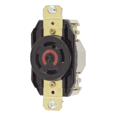 Receptáculo Industrial / 30 A / 125/250 V CA / 3 Polos 4 Hilos / NEMA L14-30R / IP20 / -40°C a 75°C