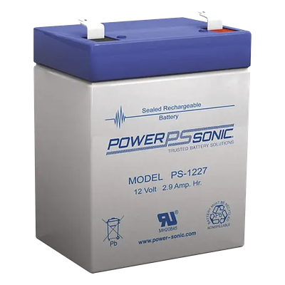 Batería de Respaldo AGM/VRLA / 12V / 2.9 Ah / Terminales F1 / Vida Útil 5 Años / Reconocida UL