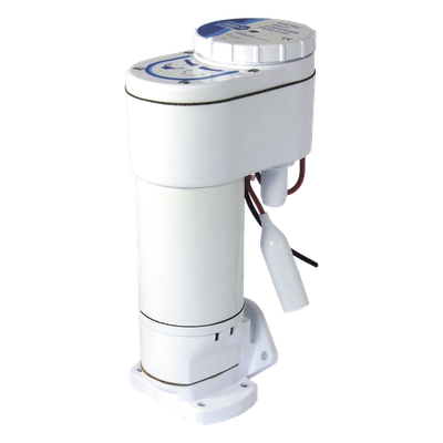 Bomba para Sanitario / Conversión Manual a Eléctrico 12 Vcd / Macerador Acero Inoxidable / Autocebante 0.6 m (2 pies)