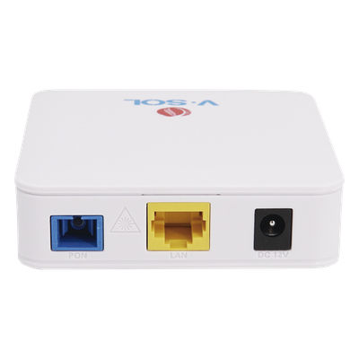 ONU Bridge / Dual GPON/EPON / 1x SC/UPC + 1x LAN Gigabit / 82x82x25 mm / 0.27x0.27x0.08 ft / Bridge o Router / -10 a 55°C