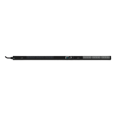 PDU Monitoreable / 24 Salidas NEMA 5-20R / Entrada NEMA L5-30P / 120 Vca / 30 Amp / Instalación Vertical / Cable 3 m (9.8 ft)