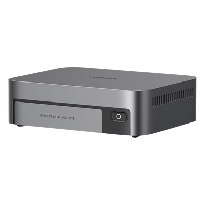NAS Compacto / 4 Bahías M.2 NVMe / Intel Core i5 12th Gen / DDR5 8 GB / Thunderbolt 4 / HDMI 8K / Wi-Fi