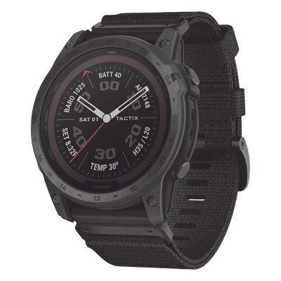 Reloj GPS Táctico Multideporte / Pantalla Solar MIP / Batería 37 Días / GPS Multibanda / 10 ATM / 32 GB