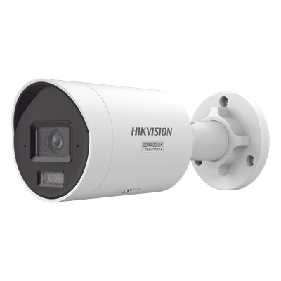 Bala IP / 6 MP / Lente 2.8 mm / 131 pies IR + Luz Blanca / Audio Bidireccional Dual / IP67 NEMA 4X / WDR 130 dB / AcuSense 3.0 + AcuSeek / Estrobo Azul-Rojo / Metal
