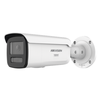 Bala IP / 6 Megapixel / Lente 4 mm / 60 m (197 ft) IR + Luz Blanca / Exterior IP67 / Estrobo Luz Blanca / WDR 130 dB / AcuSense 3.0 / Metal / NEMA 4X / AcuSeek