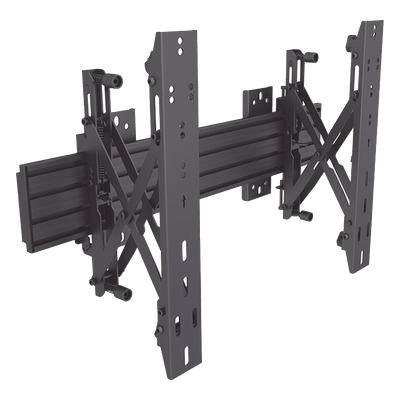 Soporte de Pared para Videowall / Push in - Pop out / VESA 100x100 mm y 400x400 mm / Pantallas 37 a 65 in / Carga 30 kg (66 lbs)