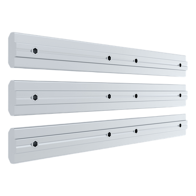 Barra de Extensión para VideoWall LED / 180 mm (0.59 ft) / 4 Puntos de Montaje M6 / Espesor 8 mm / Ancho 155 mm (0.51 ft)